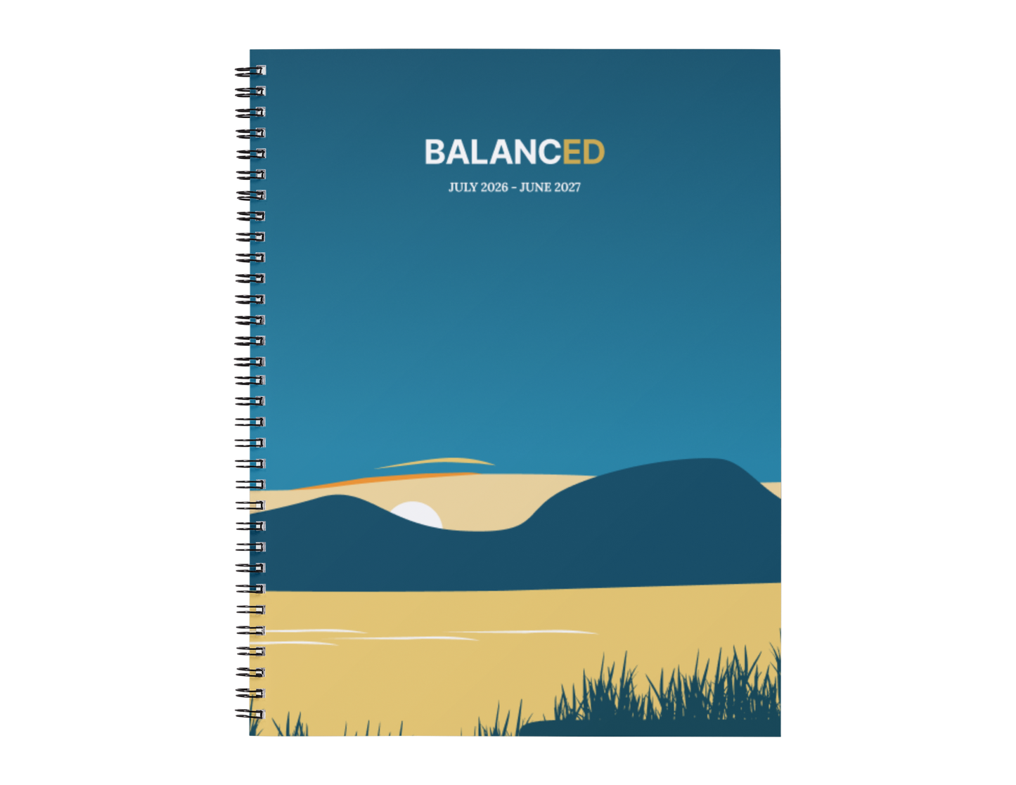 Academic/Fiscal Year Planner: Stillness